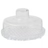 Queijeira de Vidro, Porta Queijo 20cm com Tampa - 1