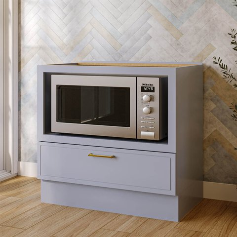 Balcão com Nicho para Forno sem Tampo Marselha CabeCasa MadeiraOriginals