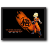 Quadro com Moldura Dragon Ball - Goku: Ki - Grande - 2