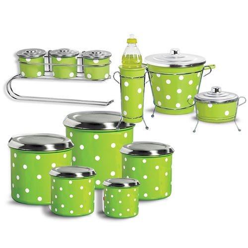 Conjunto Organizador Completo Varias Pecas Verde Poa - 1