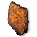 Ver imagem 1 de Tábua de Corte Orgânica Shou Sugi Ban Premium Luxo Artesanal:62x40x7cm