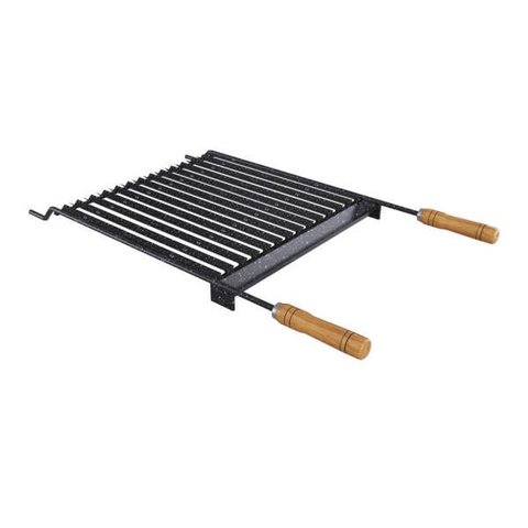 Grelha Profissional Esmaltada Com Coletor Qualinox