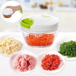 Mini Processador Alimentos Manual 3 Lâminas Triturador - 12