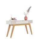 Ver imagem 5 de Estante Home Theater Jordão com Pés Off White Freijó e Aparador para Sala Riviera Off White – Colibr
