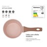 Panela Caçarola Rosa 16cm Indução Cerâmico 4mm Style Cook - 3