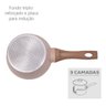 Panela Caçarola Rosa 16cm Indução Cerâmico 4mm Style Cook - 4