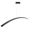 Pendente LED Linear Curvo Preto 3000K 100cm PD2141 - 2
