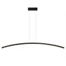Pendente LED Linear Curvo Preto 3000K 100cm PD2141 - 1
