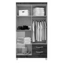 Ver imagem 3 de Quarto de Bebê 4 Portas Ternura Baby com Berço Lila Branco Brilho - Incorplac