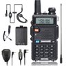 Kit 4 Rádio Ht Dual Band Uhf e Vhf Baofeng Uv5R Rádio - 2