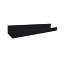 Ver imagem 1 de Prateleira Esmalteria Simples Trovarelli 25 Cm Preto