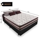 Ver imagem 4 de Cama Box Casal + Colchão de Molas - Anjos - Classic Superlastic - 138x188x57 Cm Preto