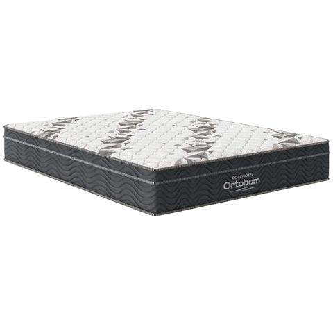 Colchão Casal Airtech 100 D33 Euro Pillow Ortobom 138x188x18