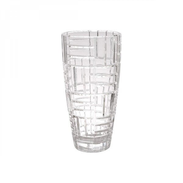 Vaso Decorativo de Cristal Ritz 25cmx13,5cm Lyor - 1