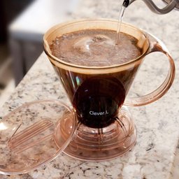 Clever - Suporte P/ Filtrar Café com Filtro - Marrom - 5