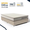 Ver imagem 5 de Cama Box Casal com Colchão de Espuma D45 Double Comfort 138x188x59cm