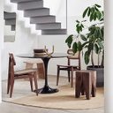 Ver imagem 3 de Mesa de Jantar Tulipa Saarinen Redonda 100 Cm Tampo Laqueado Linn Design Decor Preto