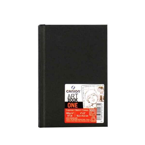 Bloco Sketchbook Canson One 98fls 100g/m2 A5(14,8cmx21cm)