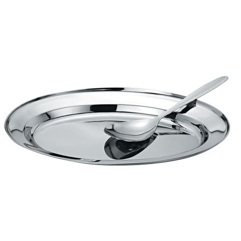 Conjunto Para Arroz Em Aço Inox 2 Peças Ubatuba 1067