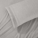 Ver imagem 2 de Jogo de Lençol Eudora Queen 4 Peças Micropercal 300 Fios Toque Algodão Cinza 100% Poliéster