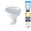 Ver imagem 5 de Lâmpada Led 7w Mr16 100º Facho de Luz Gu10 2700k Branco Quente Bivolt