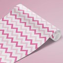 Ver imagem 4 de Papel de Parede Infantil - Chevron Tons Rosa Arte Destaque 3,50 Metros