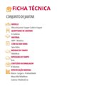 Ver imagem 6 de Mesa de Jantar Copper 180cm Tampo Canto Copo Mdf com 6 Cadeiras Copper Moderna Mobília