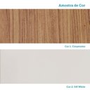 Ver mais imagens de Guarda-Roupa Casal 6 Portas com Pés 199cm 100% MDF Paraty Espresso Móveis Bege/Cinamomo/Off White