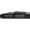 Rack Organizador para CfTV Multi 19" 8 Canais Rj45 Preto Max - 2