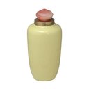 Ver imagem 1 de Vaso Potiche Decorativo Amarelo e Rosa 25cm