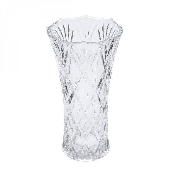 Vaso Decorativo de Vidro Losango 29cmx15,5cm Lyor - 1