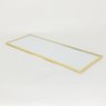 Bandeja Retangular Dourada - 1