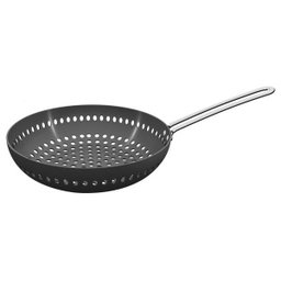 Grelha Tramontina Wok Furada Para Legumes Com Cabo - 1