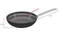 Ver imagem 2 de Grelha Tramontina Wok Furada Para Legumes Com Cabo
