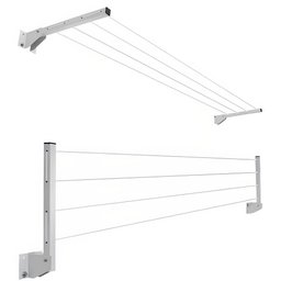 Varal Dobrável de Aço Branco - 1100 - Numeral - 1