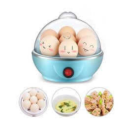 Cozedor a Vapor Elétrico Cozinhar Ovo Egg Cooker 110v Azul - 2