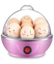 Ver imagem 1 de Cozedor a Vapor Elétrico Cozinhar Ovo Egg Cooker 110v Rosa