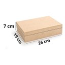 Ver imagem 4 de Porta Joia e Biju com Bandeja Flocado em Preto Josely Flocados