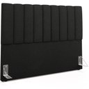 Ver imagem 2 de Cabeceira Cama Box Casal King 195 cm Dália W01 Poliéster Preto - Lyam Decor