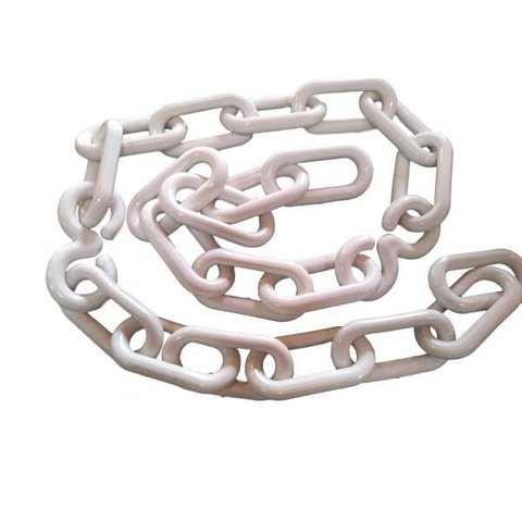 Corrente Plastica Chuva Isolamento 12 Mt Tamanho G Branca