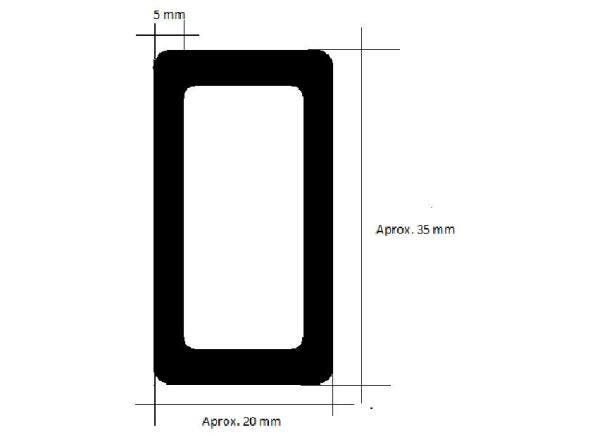 Corrente Plastica Chuva Isolamento 100 Mt Tamanho P Marrom - 2