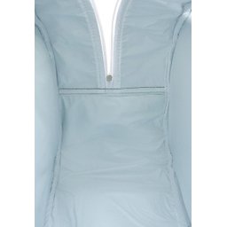 Bolsa maternidade bebê kit 4peças laço Azul luxo impermeável - 3