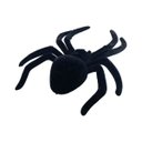 Ver imagem 1 de Aranha Hallowen Camurça Kit 3 Uni Assustadora Decoraçao Dia Das Bruxas Festa Enfeite Pegadinha Susto
