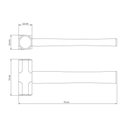 Ver imagem 4 de Marreta Oitavada 3000 G Tramontina Basic com Cabo de Madeira Tramontina