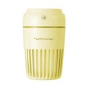 Ver imagem 1 de Umidificador Difusor de Aromas USB Luz LED Carro Casa Quarto Amarelo