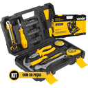 Ver imagem 2 de Jogo Kit Ferramentas 59 Peças Allen Philips Hexalobular Com Maleta - Vonder