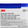 Kit 10 Filtros 5N11 3M De Máscara Respirador 6200 7500 6800 - 4