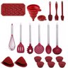 Jogo Colheres De Silicone Utensílios De Cozinha 19 Peças - 1