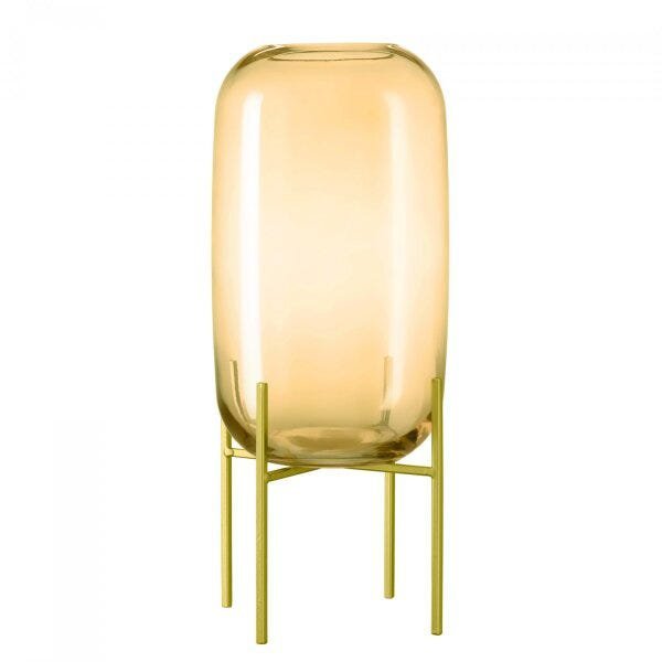 Vaso Decorativo de Vidro com Suporte 41,5cmx17cm Mart Collection - 1