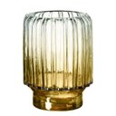 Ver imagem 1 de Vaso Decorativo de Vidro Degradê 18,5cmx13,5cm Mart Collection